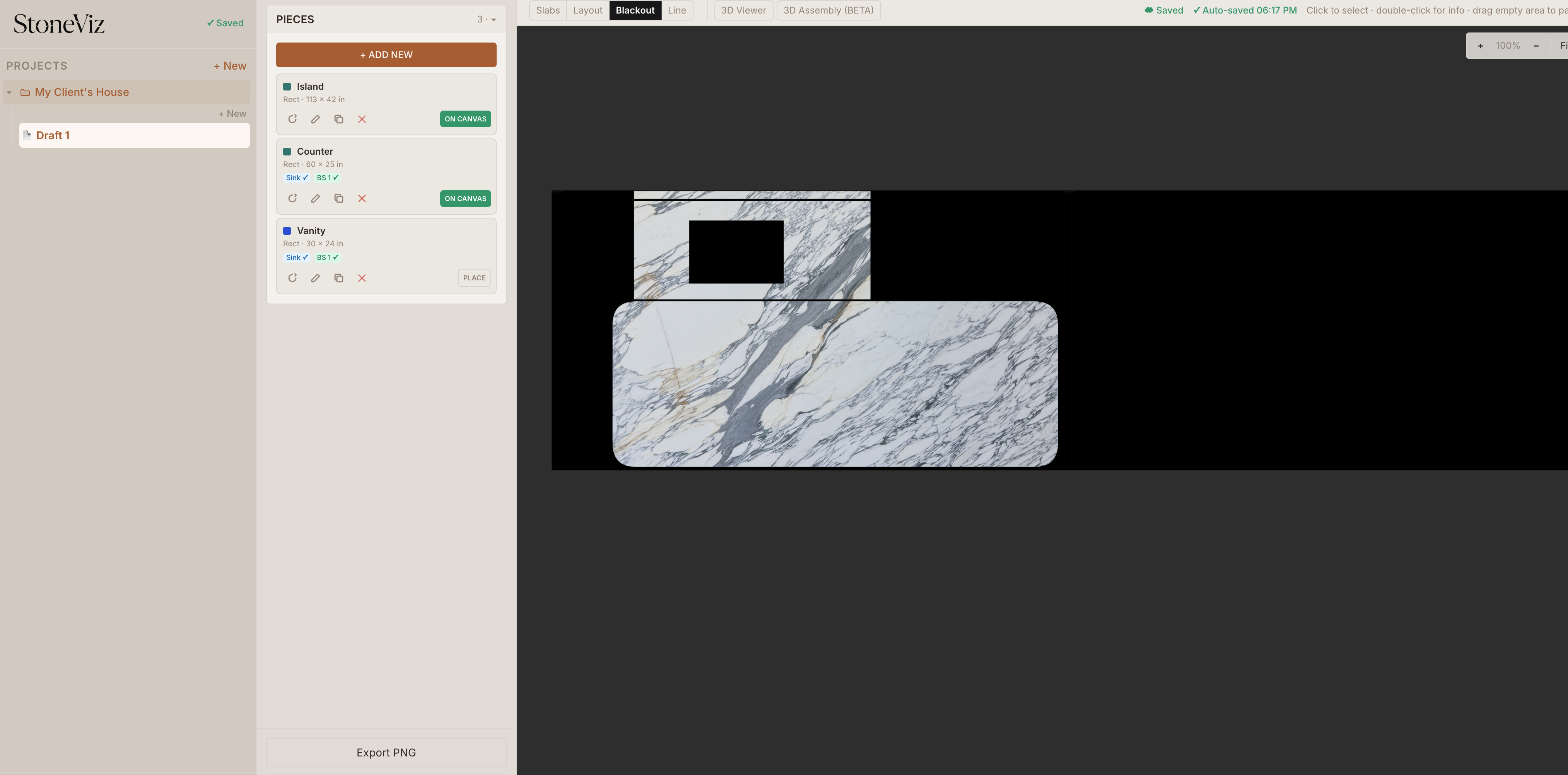 StoneViz — Precision Stone Layout Software