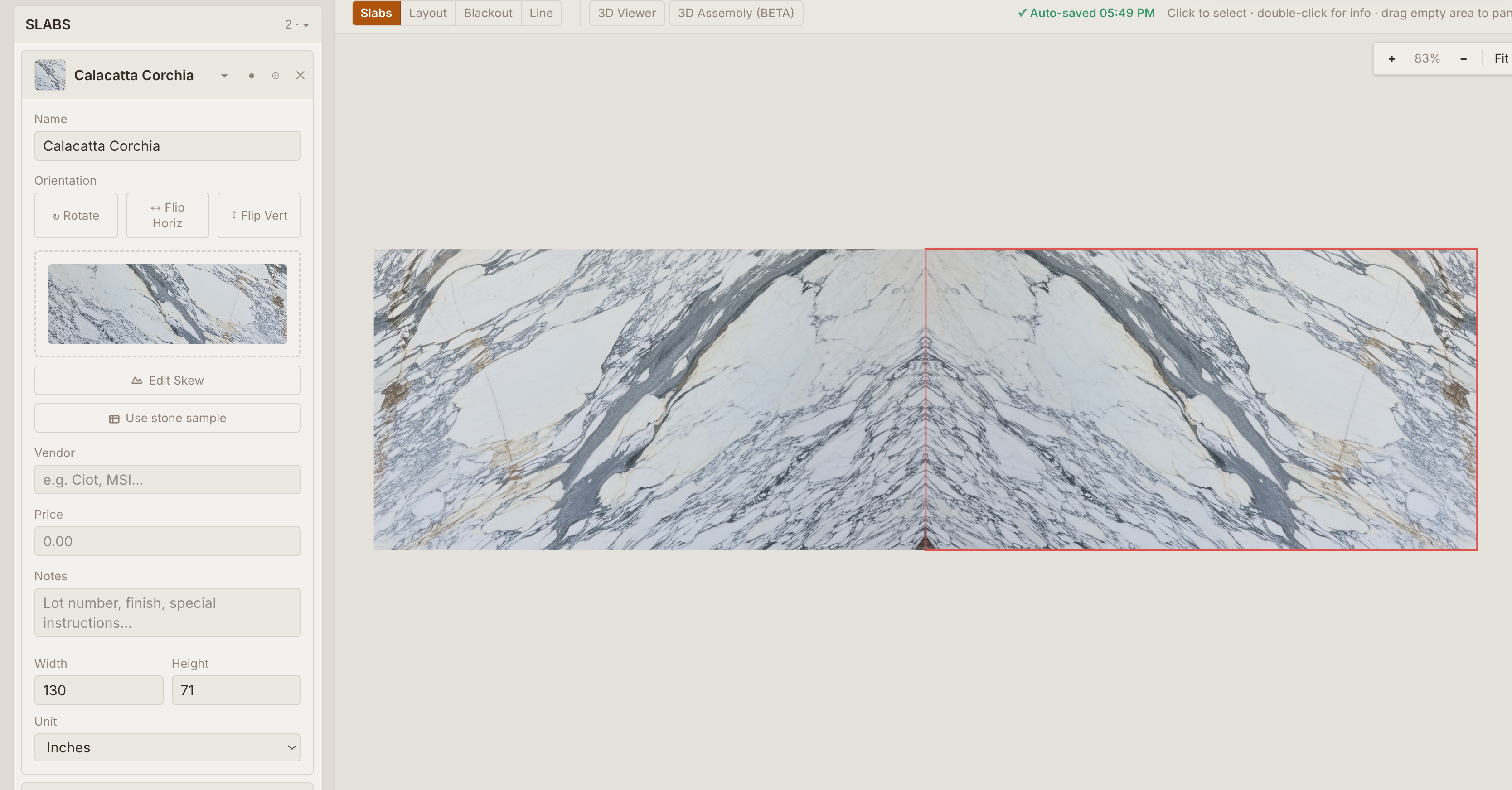 StoneViz — Precision Stone Layout Software
